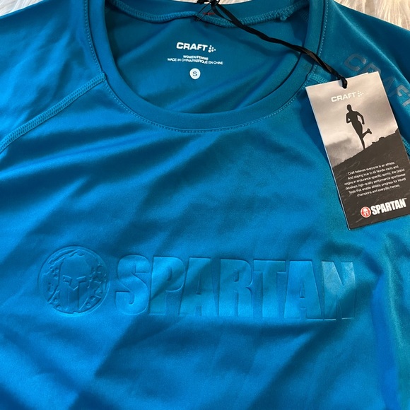 NWT’s Craft “Spartan” UPF 25+ short sleeve athletic shirt - Picture 4 of 11